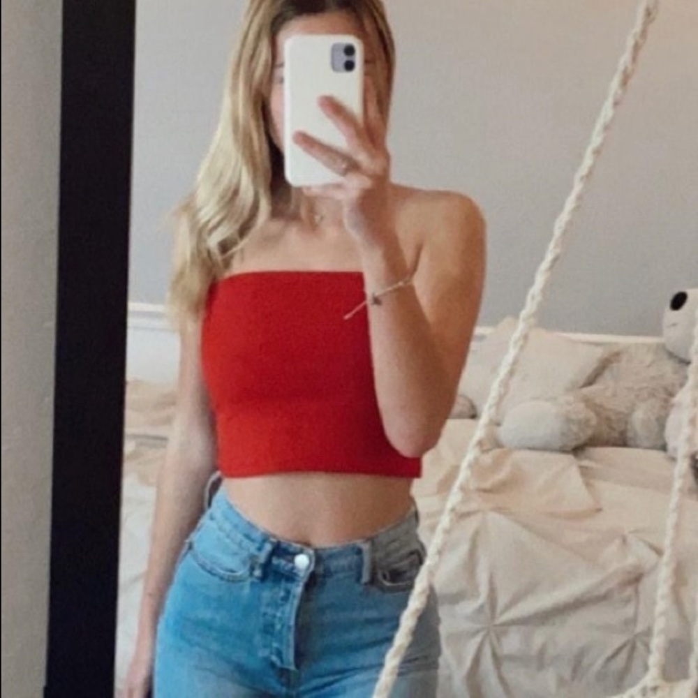 red tube top